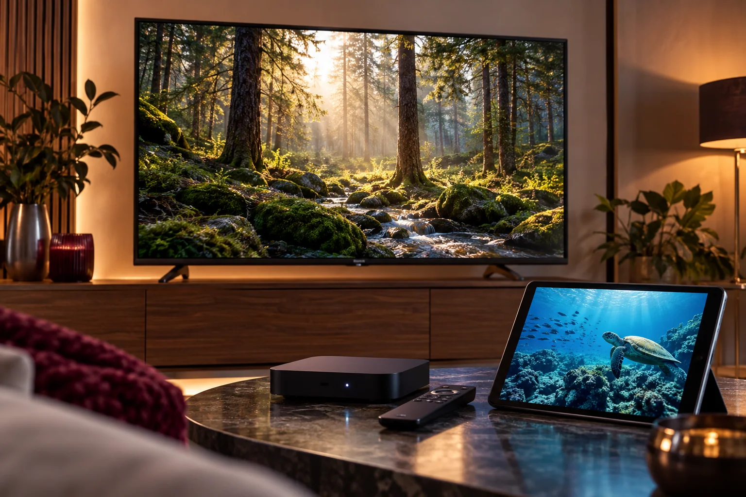 IPTV Hamburg: Bildschirme und Streaming-Empfänger für IPTV