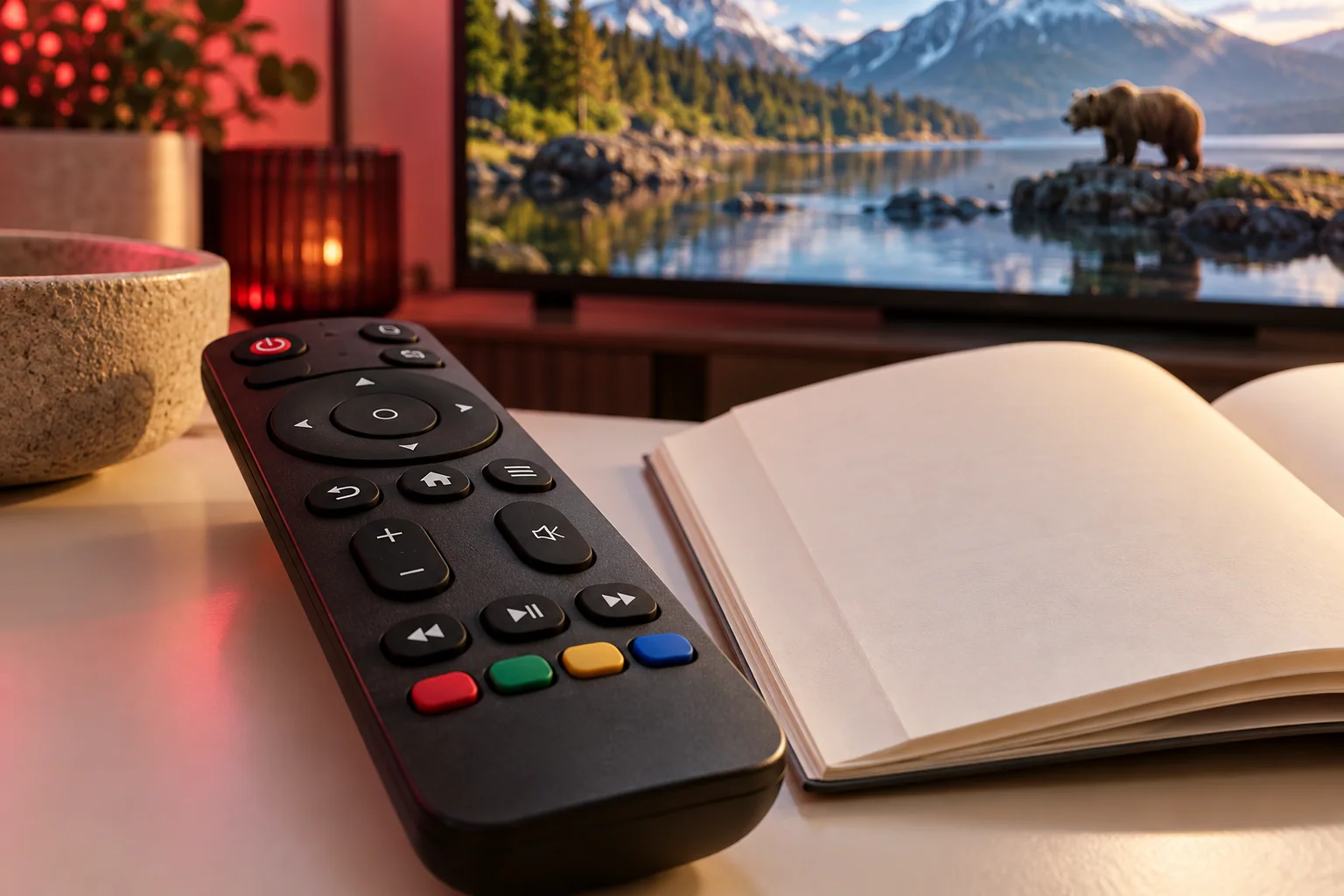 IPTV Hamburg: Bedienelemente und IPTV-Empfänger