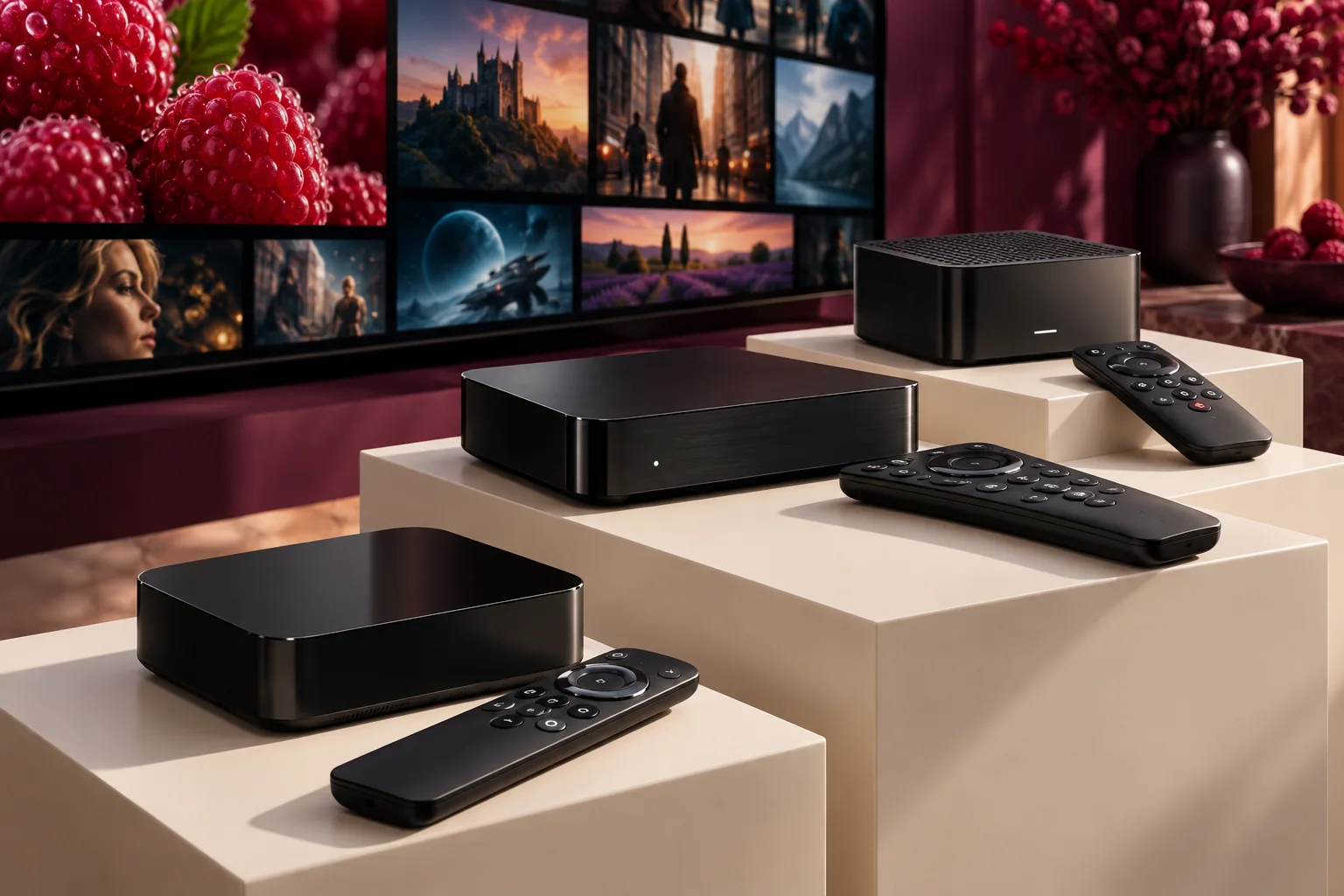 IPTV Hamburg: IPTV-Geräte und Fernbedienung für die Paketwahl